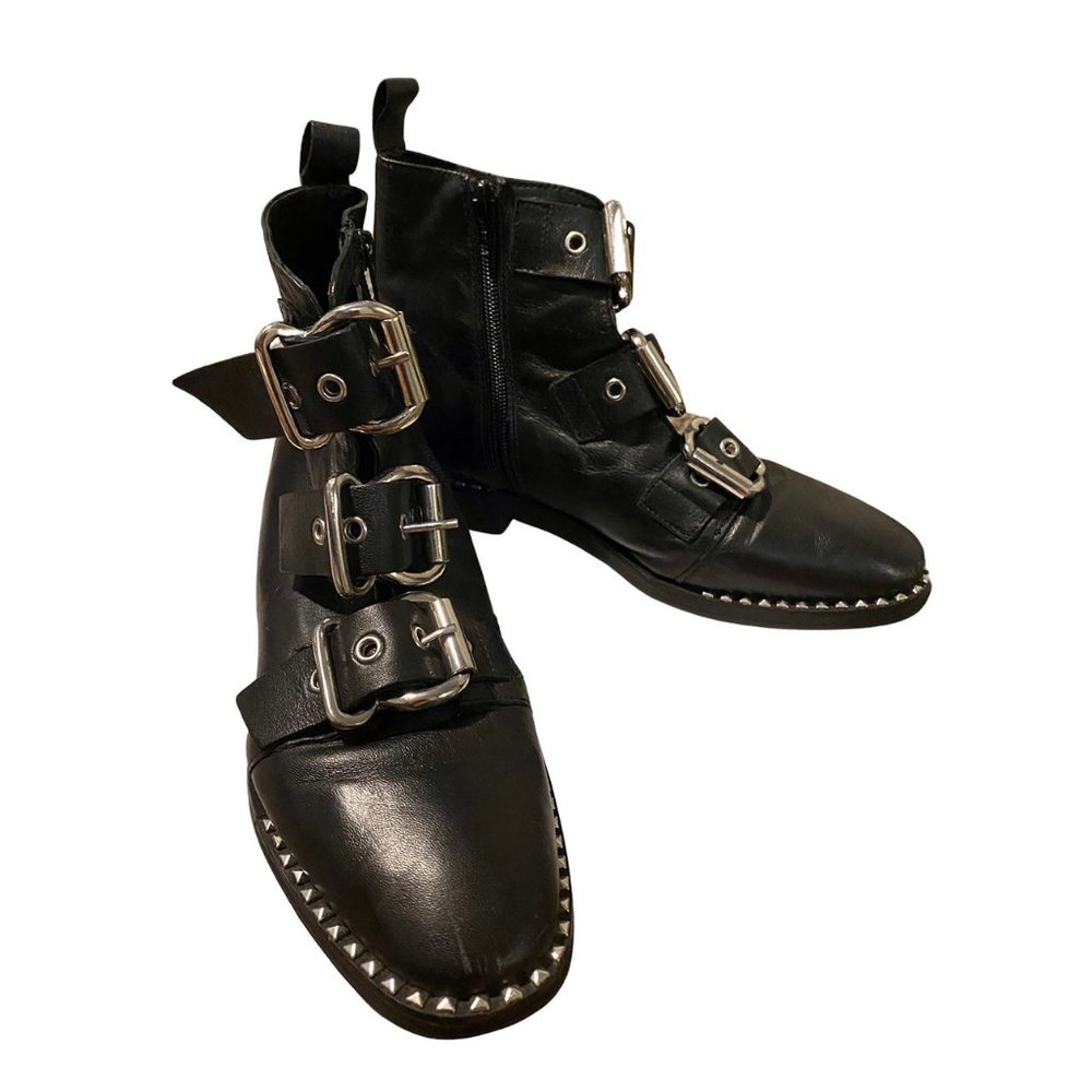 TOPSHOP leather boots